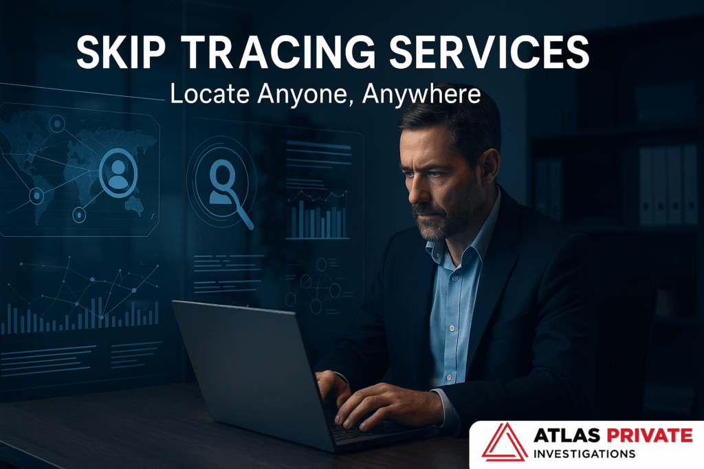 Skip Tracing Services Atlas investigation toronto